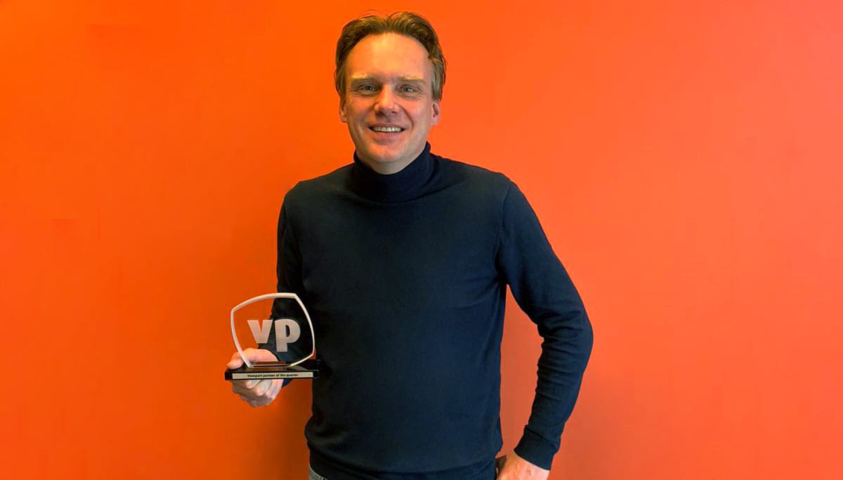 Matthijs Bakker, Managing Partner at Esito, received the partner award